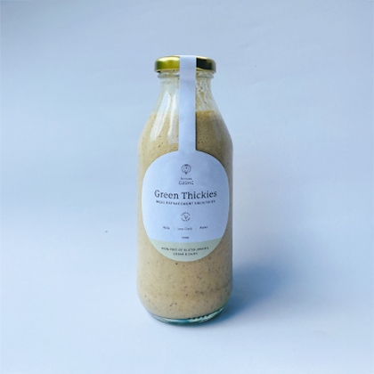 Almond, Banana & Passion Fruit Smoothie with Vegan Protein Powder